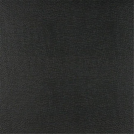 Fine-Line 54 in. Wide Black; Matte Leather Grain Upholstery Faux Leather FI59988